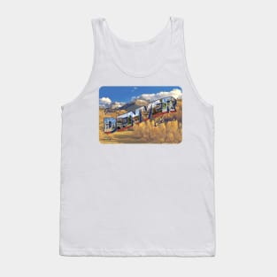 Denver Colorado Vintage Greeting Card Tank Top